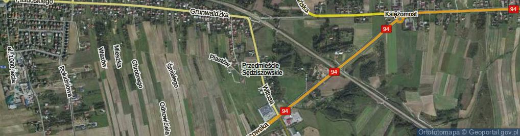 Zdjęcie satelitarne Witosa Wincentego ul.